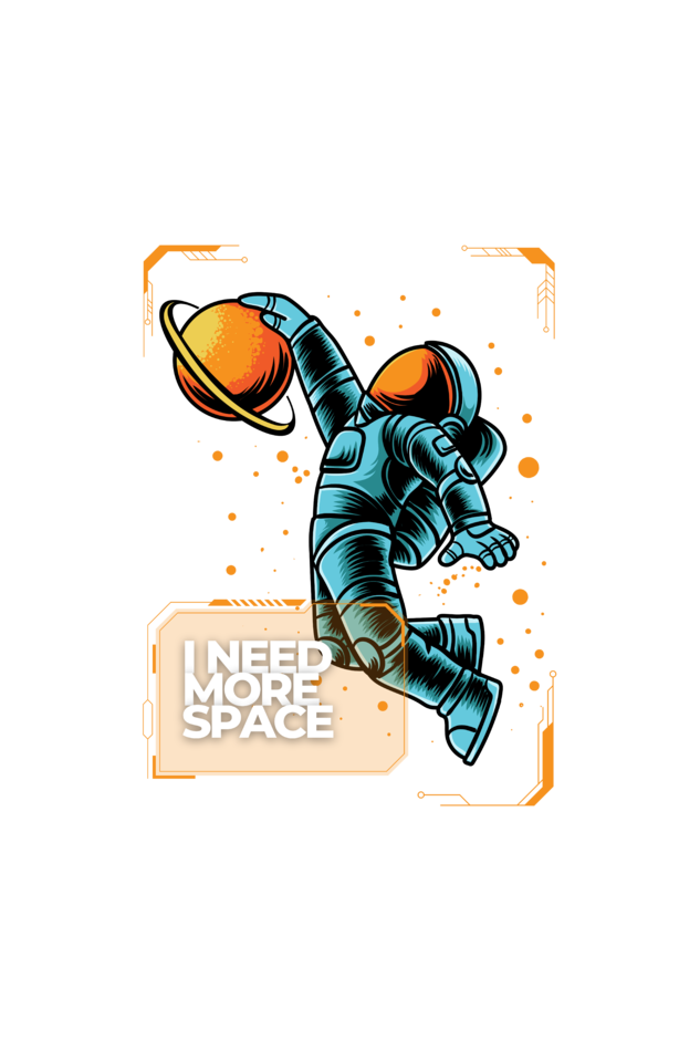 Astronaut T-Shirt - "I Need More Space"