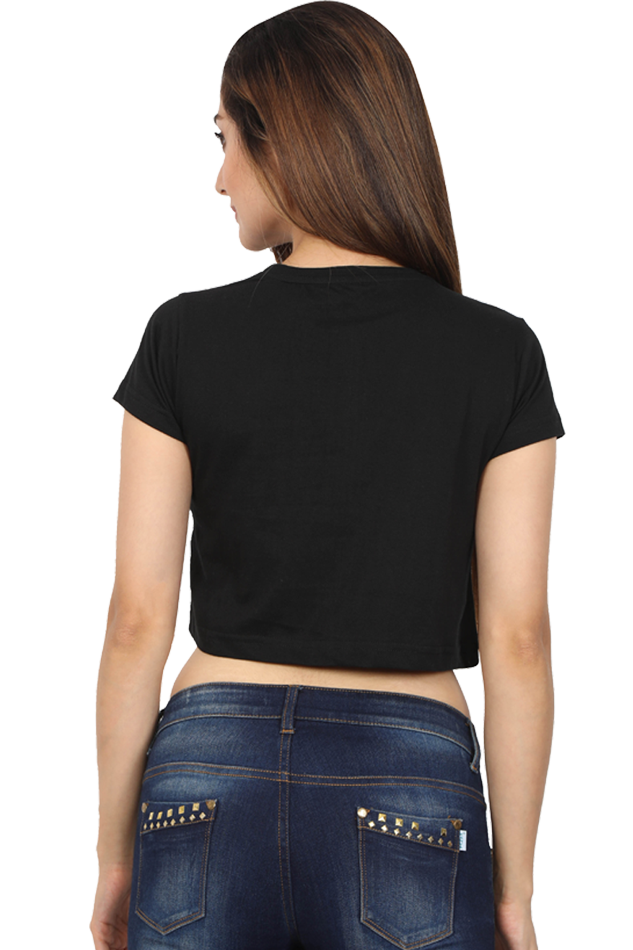 Happiness & Self-Love Women Crop Top